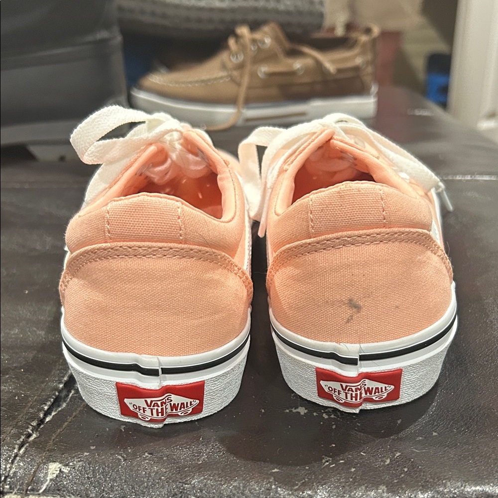 Vans Kids Coral Canvas Sneakers
